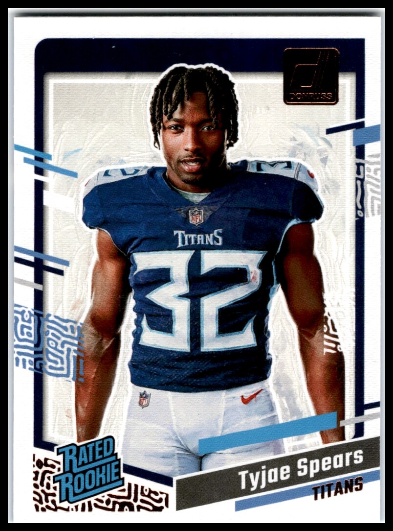 2023 Donruss #396 Tyjae Spears Canvas 26