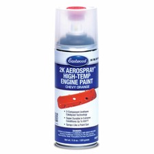 Eastwood 2k Aerospray High Temp Nano Ceramic Engine Paint Chevy Orange