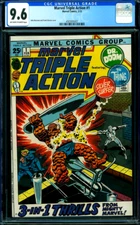 MARVEL TRIPLE ACTION #1 CGC 9.6 Bronze Age MARVEL COMICS 1972