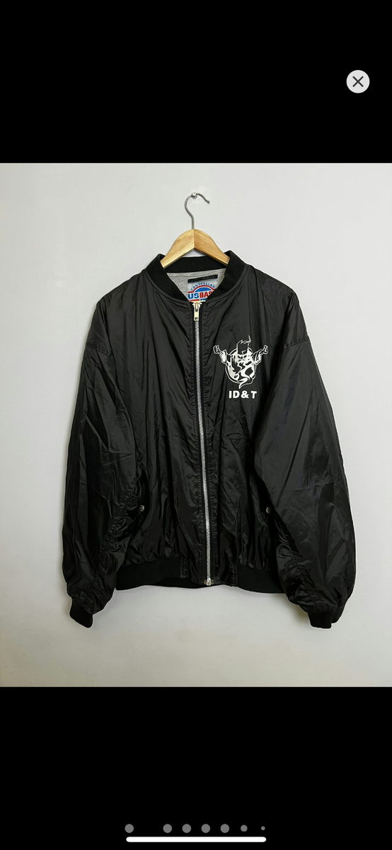 Vintage 90s Thunderdome Light Bomber Jacket Hardcore Wizard Vintage 90s Thunderdome Light Bomber Jacket Hardcore Wizard