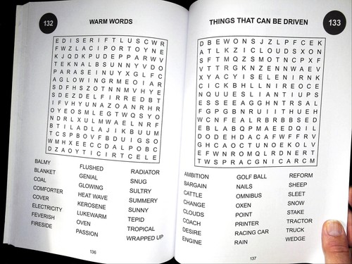 LARGE PRINT WORDSEARCH BOOK BEN ADLER 133 PUZZLES A4 PAPERBACK NEW - Picture 6 of 7
