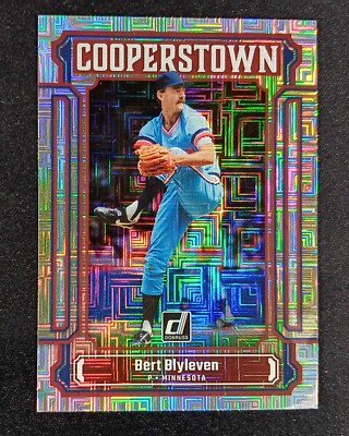 2023 Panini Donruss Cooperstown Vector #CT6 Bert Blyleven - Minnesota Twins