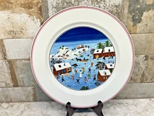 Villeroy & Boch Naif Christmas Dinner 10.5" Plate...Mint