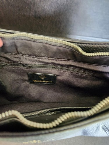 NWT Nanette Lepore SANDIE Baguette Purse w CC Case • BLACK Vegan Leather - Picture 7 of 8