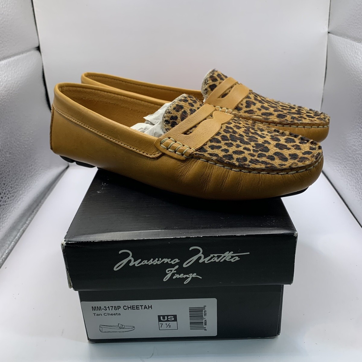 Massimo Matteo Black Bit Driver Leather loafer Shoes Men’s Size 9.5. NEW W/Box Sebastian Bit Driving Loafer | Men main image 4