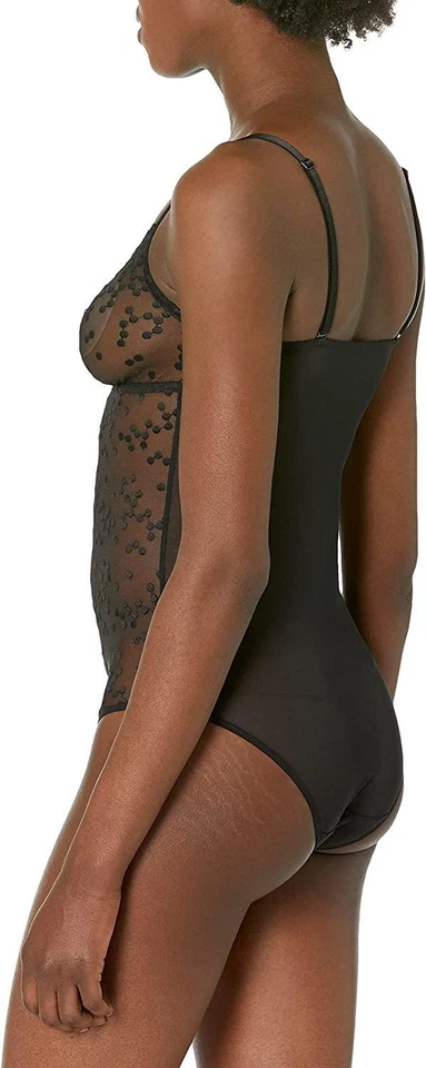 Body de festa feminino Simone Perele 289629, preto, tamanho P - Imagem 2 de 3