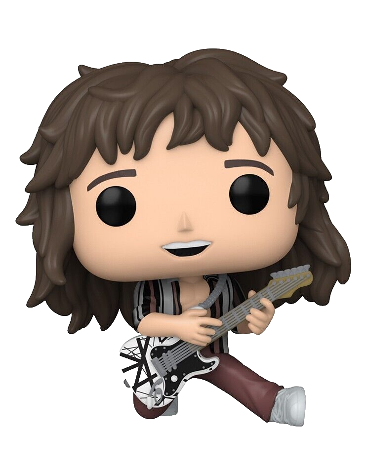 未使用！funko popエディヴァンヘイレンVAN HALENフィギュア Funko Pop! Rocks Eddie Van Halen '78 EVH Black & White