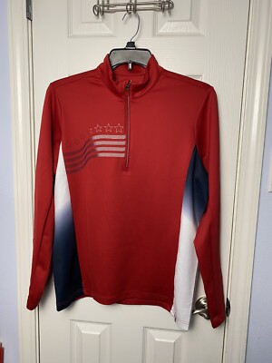 Antigua Golf Men's Flag 1/4-Zip Lightweight Pullover