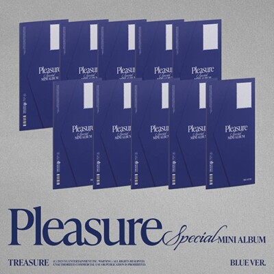 1P] TREASURE - SPECIAL MINI ALBUM [PLEASURE] [BLUE VER.] K-pop