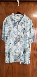 HAWAIIAN SHIRT ISLAND SHORES XL | eBay