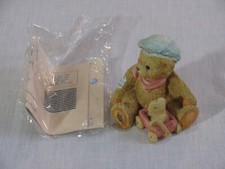 Vtg Cherished Teddies Harrison Going Places Figurine 911739, 1992, Hamilton r