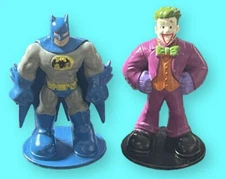 DC Super Friends Super Hero Mini Action Figures Cake Toppers Batman Joker