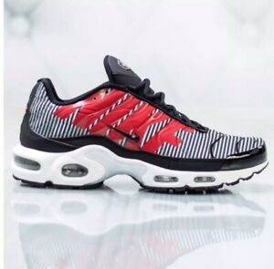 nike tns black and white