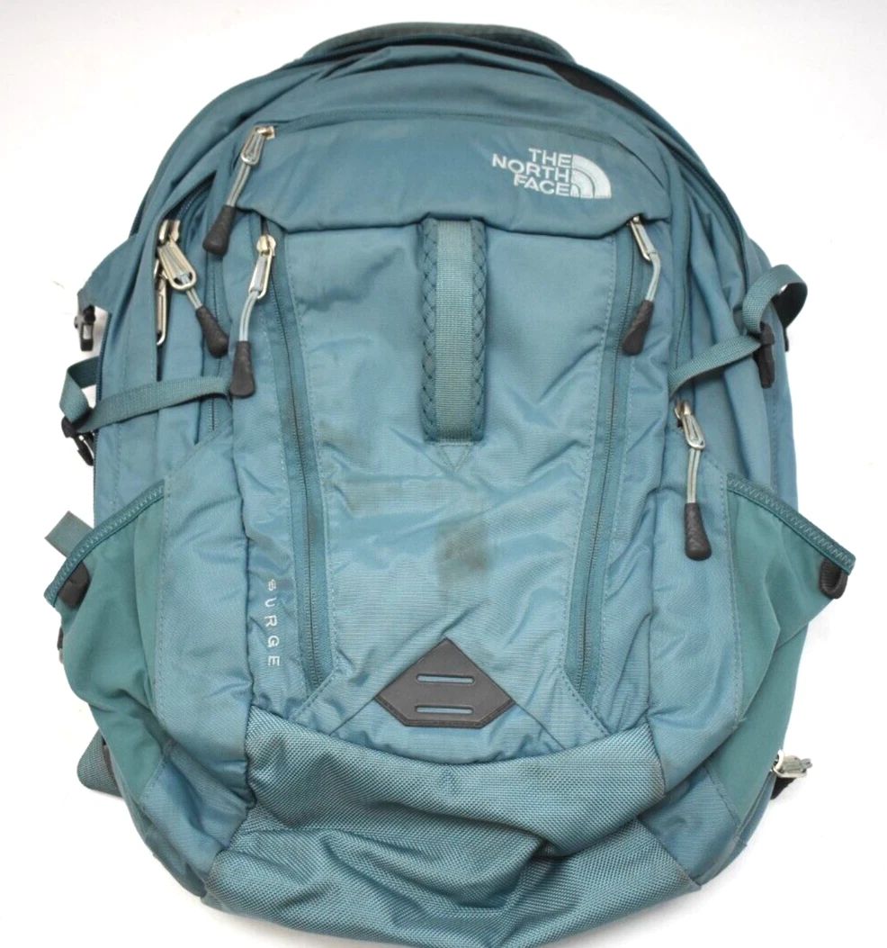 Teal north cheap face backpack