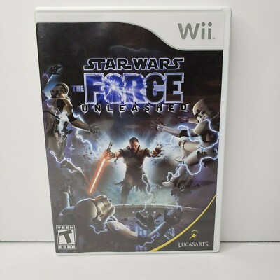 Star Wars The Force Unleashed Nintendo Wii Pre-Owned Complete