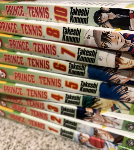 Der Prinz des Tennis Manga - #1 bis #8 und #10 - Shonen Jump Top Zustand - Bild 4 von 4