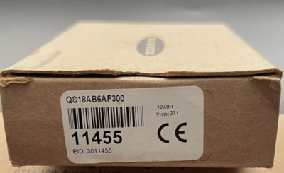 NEW BANNER QS18AB6AF300 Photoelectric Switch Sensor
