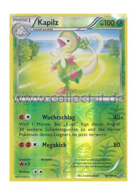 Pokemon XY - Protoschock 16/160 Kapilz - Reverse Holo Deutsch