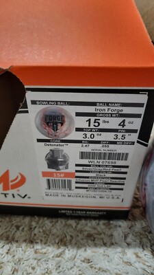 Motiv Iron Forge Bowling Ball 1st Quality | 15 Pounds | 3.5