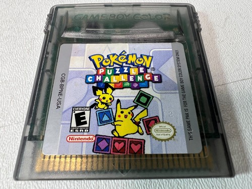 Pokemon Puzzle Challenge 4 Nintendo Game Boy Color Advance GBC GBA AUTHENTIC