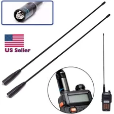 2Pcs 10W For Baofeng UV5R UV-82 144/430MHz Dual Band Antenna NA771 SMA Female US