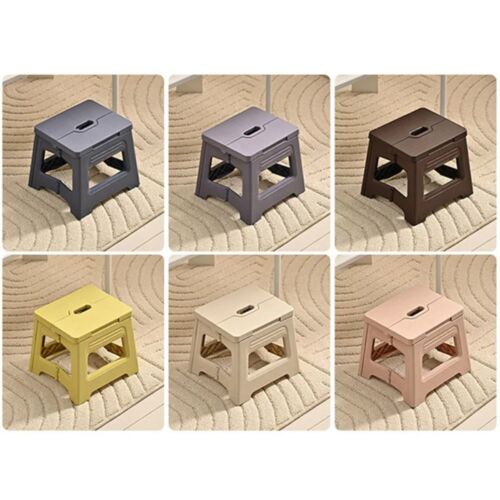 Collapsible Folding Step Stool Thickened Small Bench Foldable Stool Camping - Picture 2 of 18