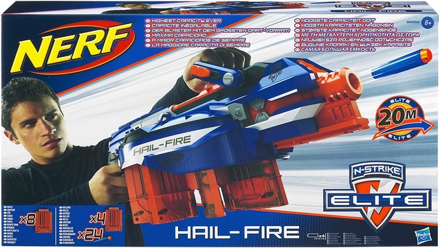 nerf elite hail fire