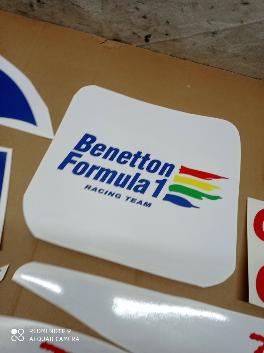 Piaggio Gilera Typhoon 50Cc Benetton F1 Decals Graphic Kit