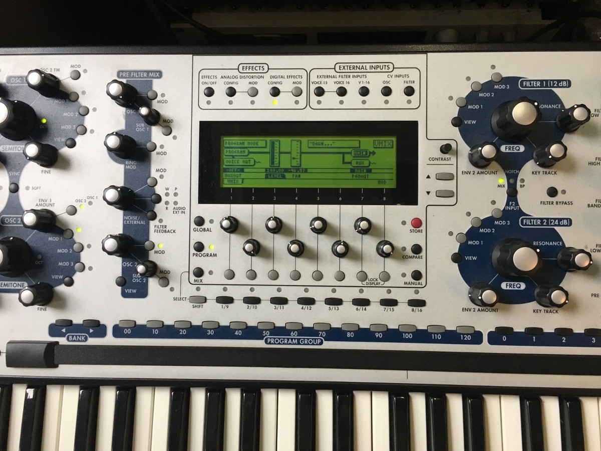 ジャンク】Alesis Andromeda A6 アナログ16ポリ MATRIXSYNTH: ALESIS