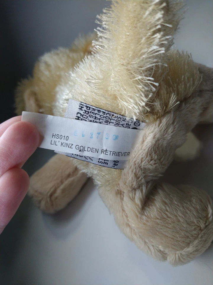 Ganz Lil Kinz Golden Retriever 6" Plush HS010 No Code - Image 4 of 4