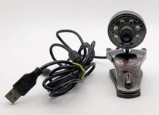 QUANTUM Quantum QHM500 LM WebCam (8 Lights/30 Megapixel) Webcam Black