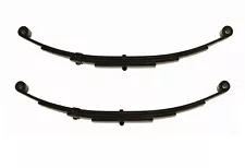 LIBRA Trailer Leaf Spring 4 Leaf Double Eye 2500lbs Cap for 5000lbs Axle -Set 2