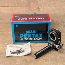 Asahi Pentax Auto Bellows Vintage Open Box