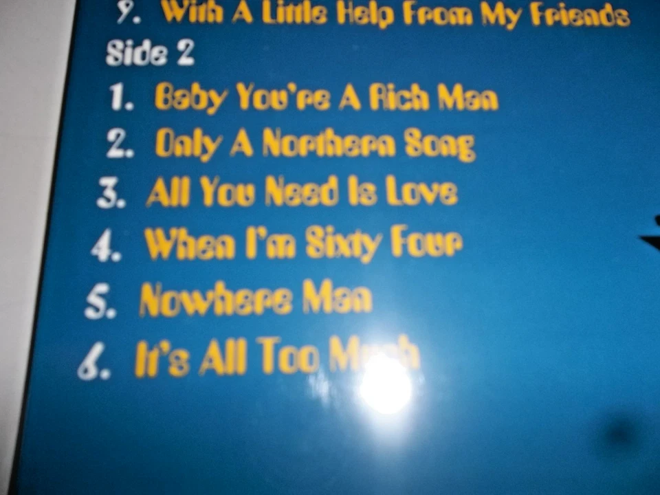 THE BEATLES YELLOW SUBMARINE VINYL ALBUM SEALED MINT STEREO BRAND NEW AWESOME - Image 3 of 4