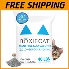 Boxie Unscented Clumping Cat Litter 40 lb