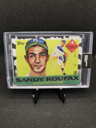 Topps Project 2020 Sandy Koufax #2 by Jacob Rochester w/ Box Print Run 1135