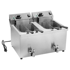 VOLLRATH  Fryer,15lb,16"Hx23-1/4"W,SS,Electric 804TP8