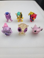 Lot Of 6 HATCHIMALS COLLEGGTIBLES FIGURE UNIKEET, Hammerhart, Racoon