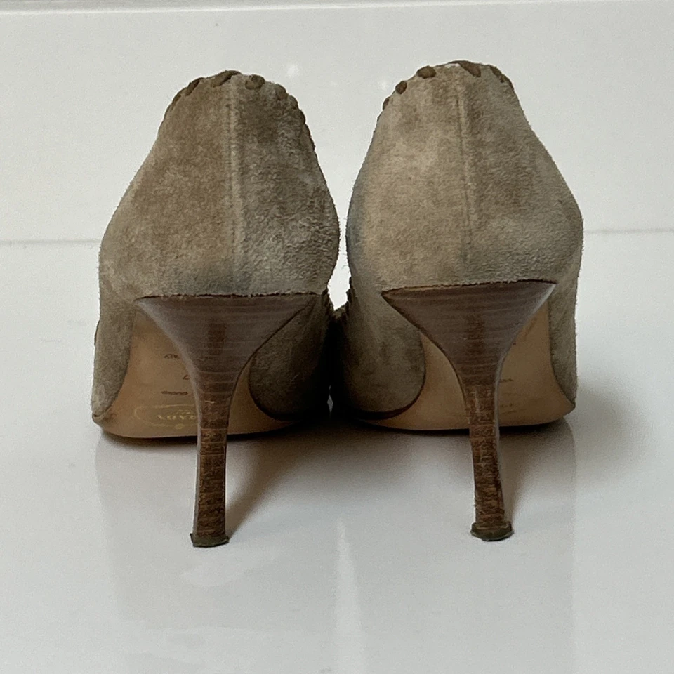 Vintage Prada Heels Vero Cuoio Size 37 - Image 4 of 4