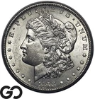 1878-S Morgan Silver Dollar Coin, Icy White Choice BU++