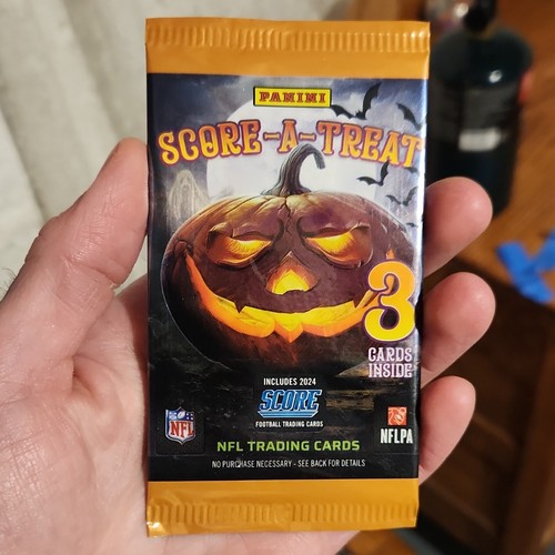Panini Score-A-Treat 2024 NFL Football Trading Card Pack 3 Cards - Picture 1 of 2