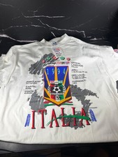 Vintage 1994 World Cup Soccer Italia T Shirt Football Sz (XL) 90's NWT