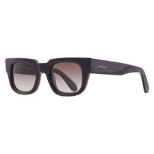 Ferragamo Grey Gradient Rectangular Men's Sunglasses SF2106S 001 49