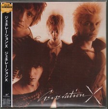 Generation X Self-Titled CD Japan Chrysalis 2006 promo CD with insert in promo