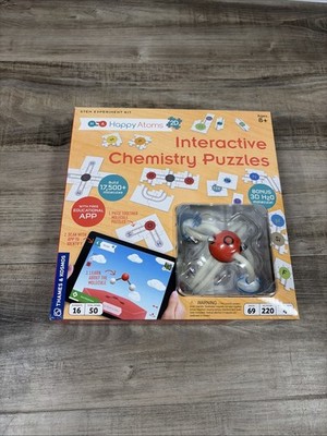 Thames & Kosmos Happy Atoms Stem Experiment Kit Interactive  Chemistry Puzzl5994