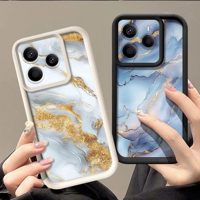Marble ShockProof Case For Xiaomi Redmi Note 15 14 13 Pro 14T Poco X7 X6 Cover