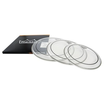 Remo FellSet Pinstripe, clear, Standard: 12'',13'',16''