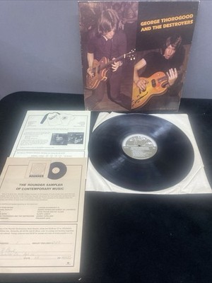 George Thorogood and the Destroyers Self-Titled Record Album VG VG+ W Inserts