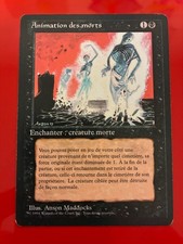 Animate Dead FBB French Revised 1994 MTG Magic the Gathering Foreign Black Borde