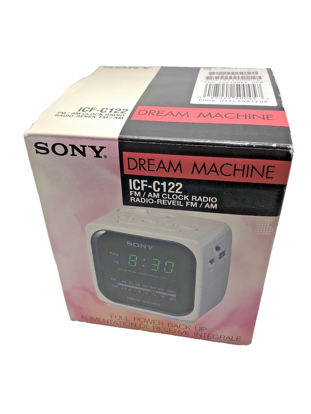 Am/fm Radio Model Icf-c122 New (open Box)